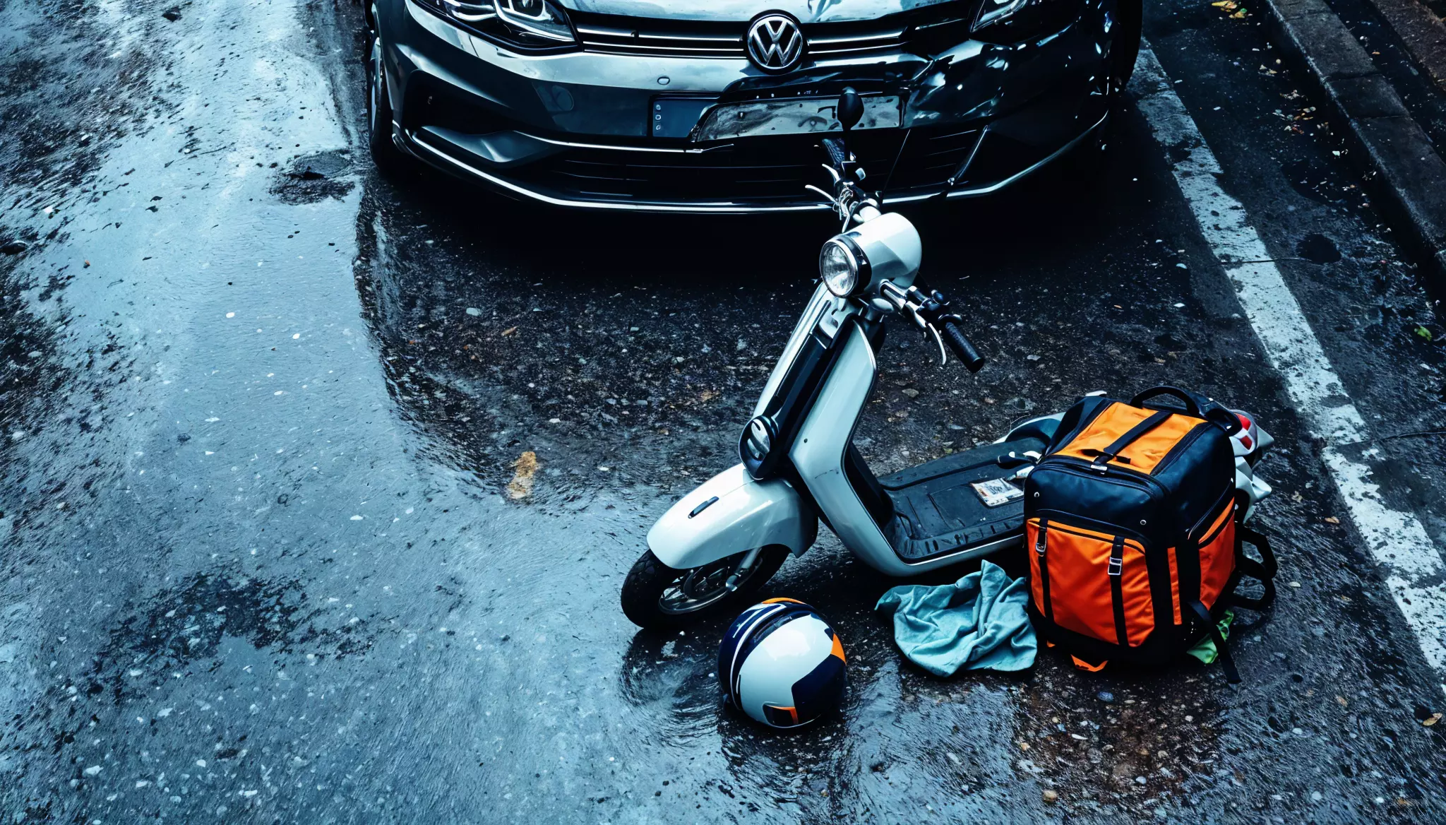 food delivery accident